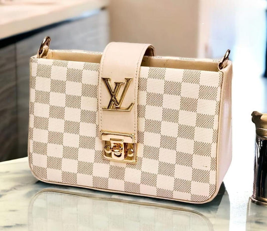 Girl's Off-White LV Crossbody Bag