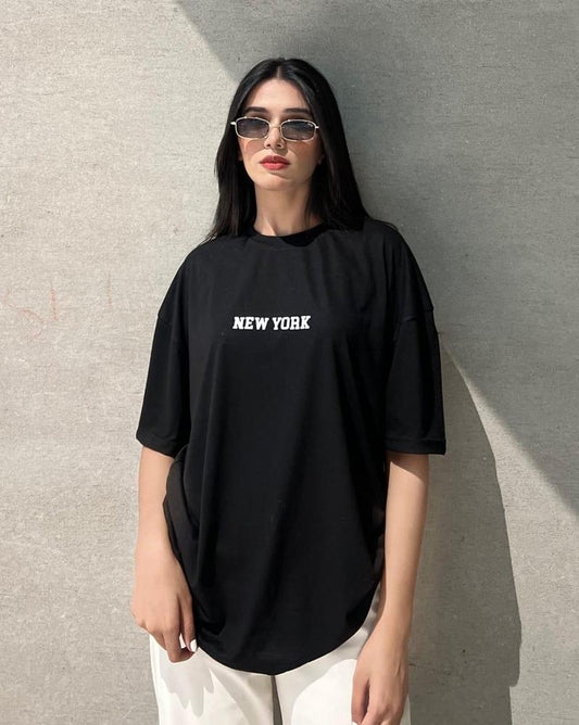 Women's Stitched Jersey Printed T-Shirt