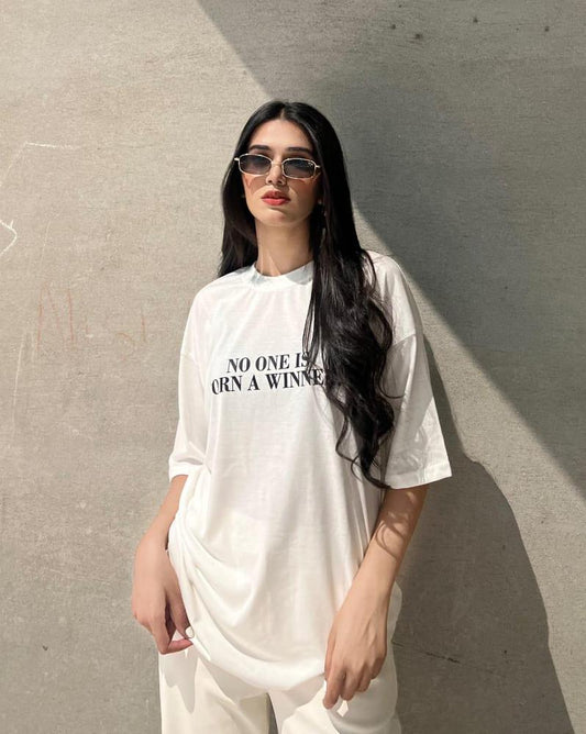 Women's Stitched Jersey Printed T-Shirt