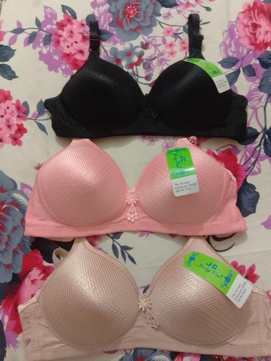 Jersey Sequins Padded Bra – Comfortable & Lightweight (1 Pc)