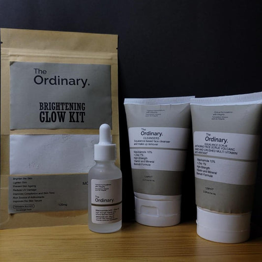 The Ordinary Brightening Glow Kit – Pack of 4 | Dark Spot & Hyperpigmentation Treatment