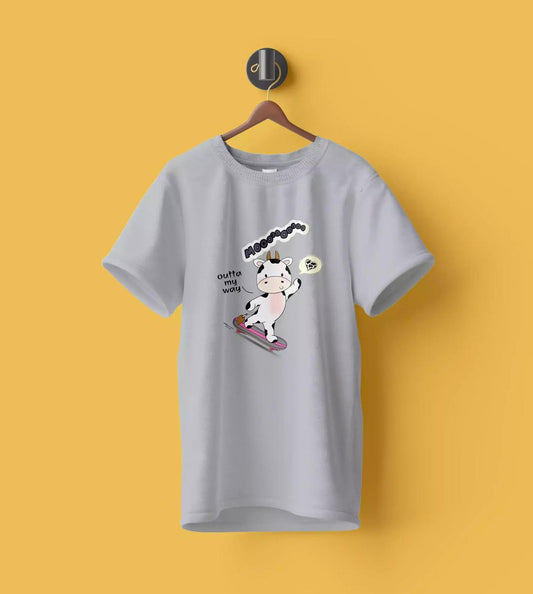 Women's Cotton Printed Graphic T-Shirt