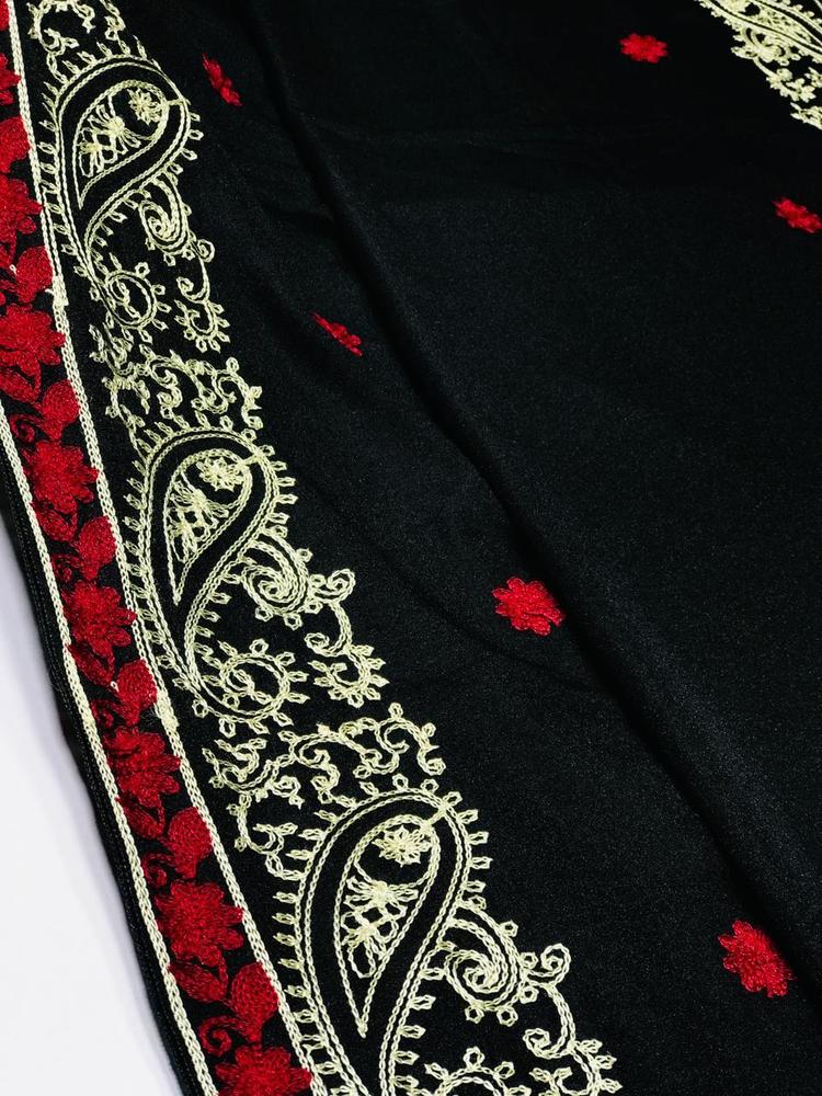 Women's Swiss Lawn Embroidered Shawl
