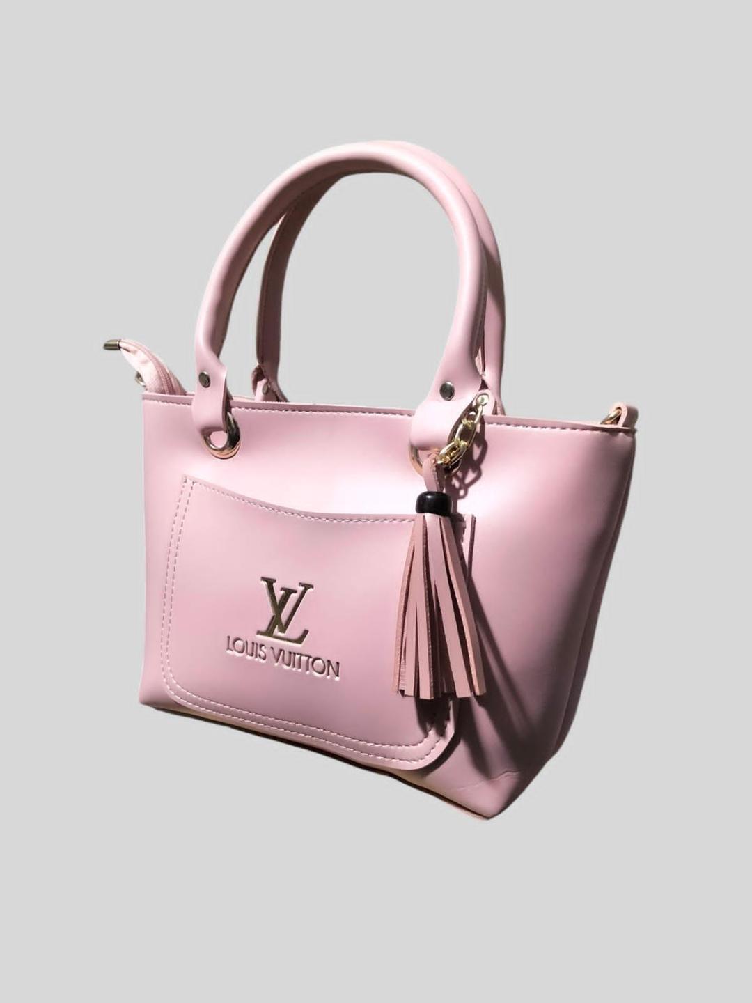 Women's PU Leather Plain Hand Bag