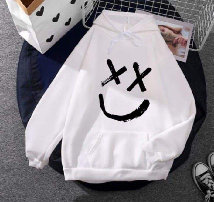 Unisex Stitched Cotton Printed Hoodie