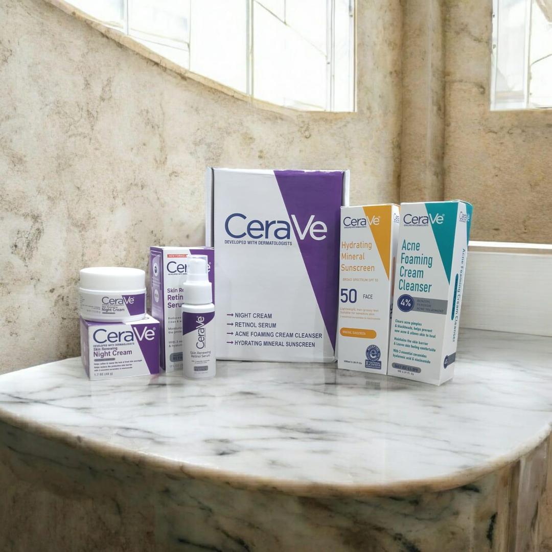 CeraVe Ultimate Skincare Bundle – 4 in 1 Essential Set