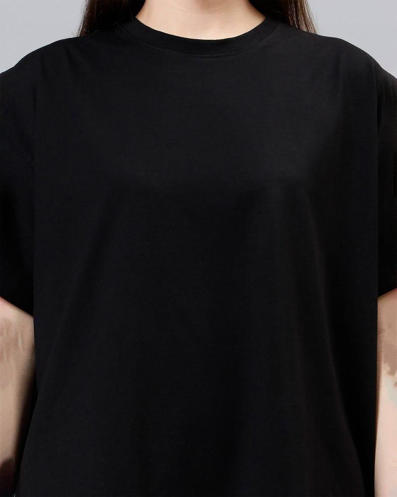 Women's Stitched Jersey Plain T-Shirt