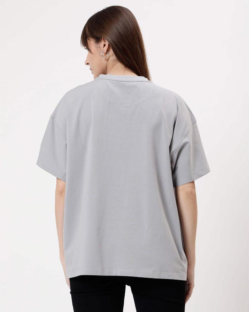 Women's Stitched Jersey Plain T-Shirt