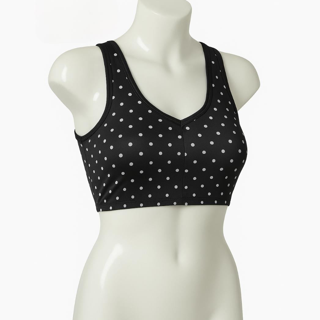 Multicolor Printed Jersey Non-Padded Bra – Comfortable & Breathable (1 Pc)