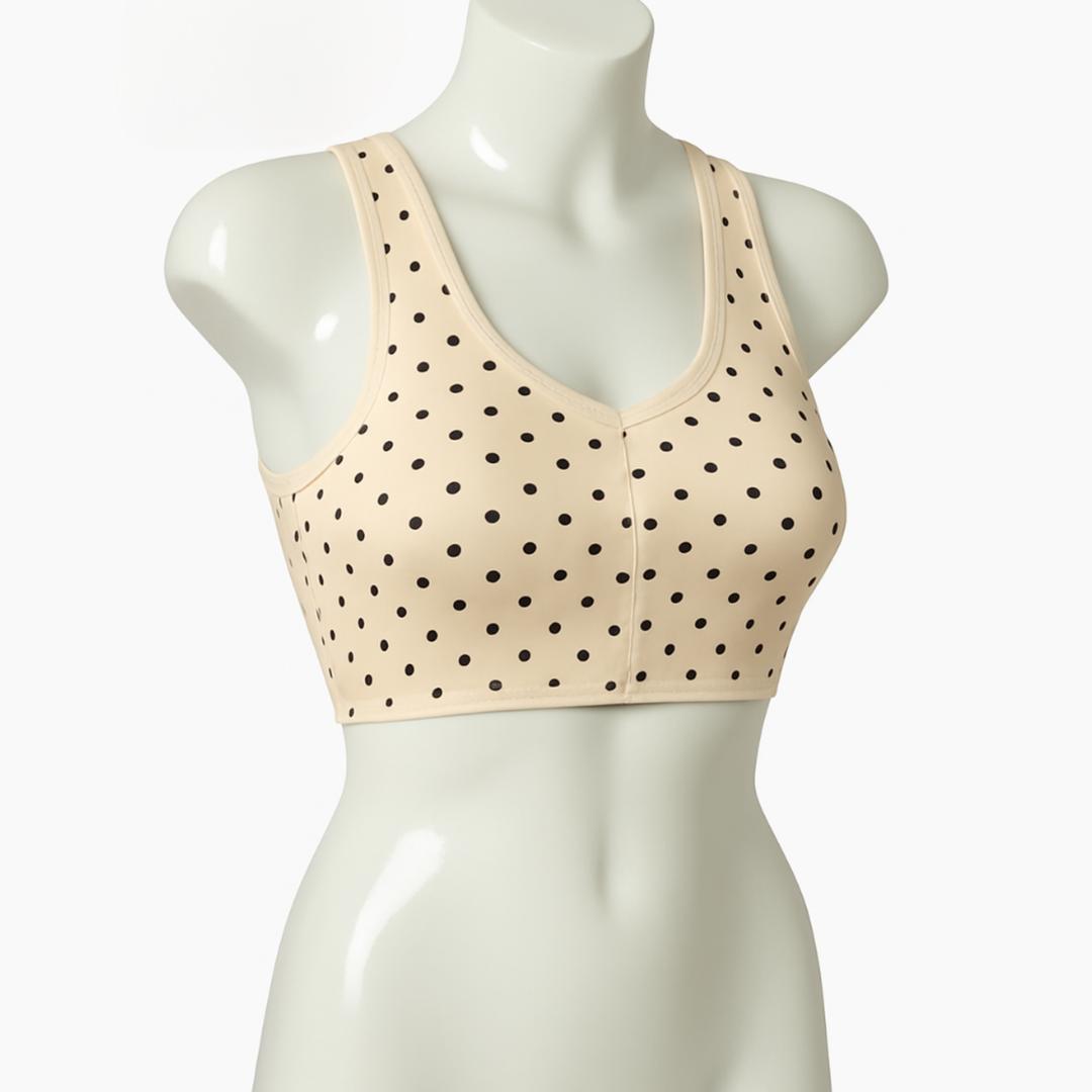 Multicolor Printed Jersey Non-Padded Bra – Comfortable & Breathable (1 Pc)