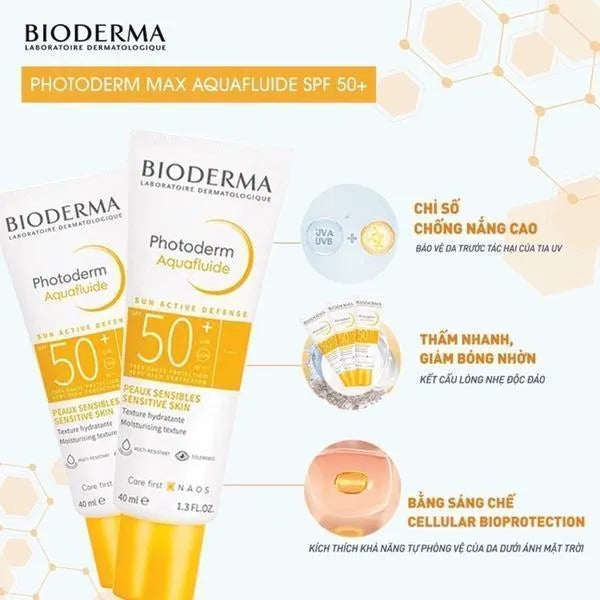 Bioderma Hydrating UV Protectant Sunblock | Water-Resistant & All Skin Types