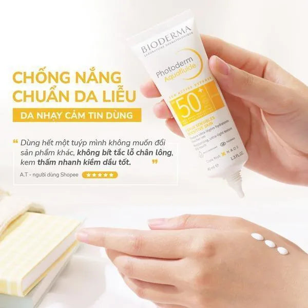 Bioderma Hydrating UV Protectant Sunblock | Water-Resistant & All Skin Types