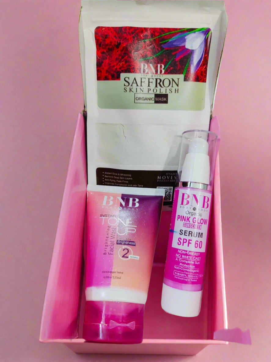 BnB Skin Care Glow Kit – Complete Brightening & Glow Set