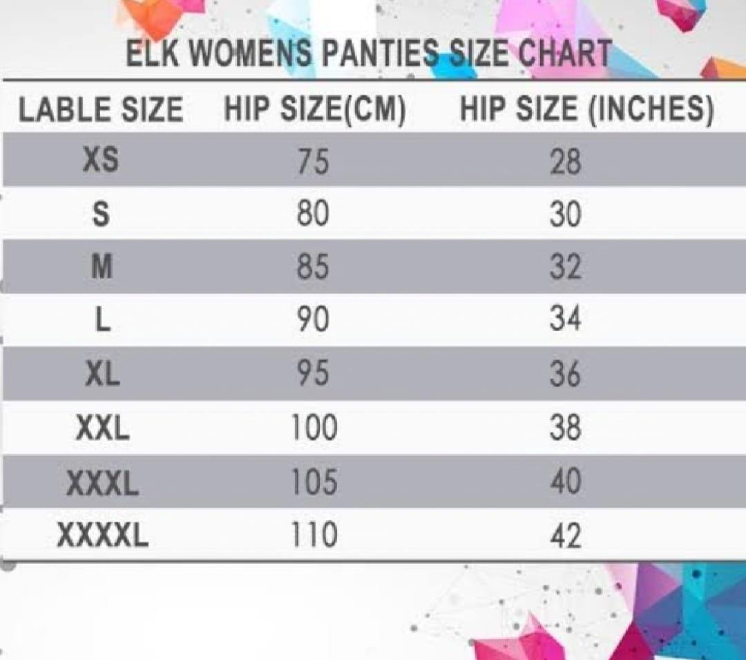 Pack of 2 Stretchable Cotton Panties