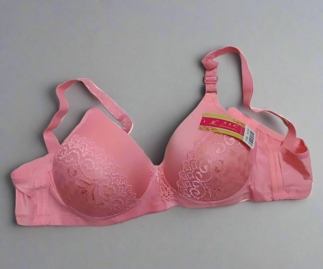 Silk Embroidered Fancy Padded Bra