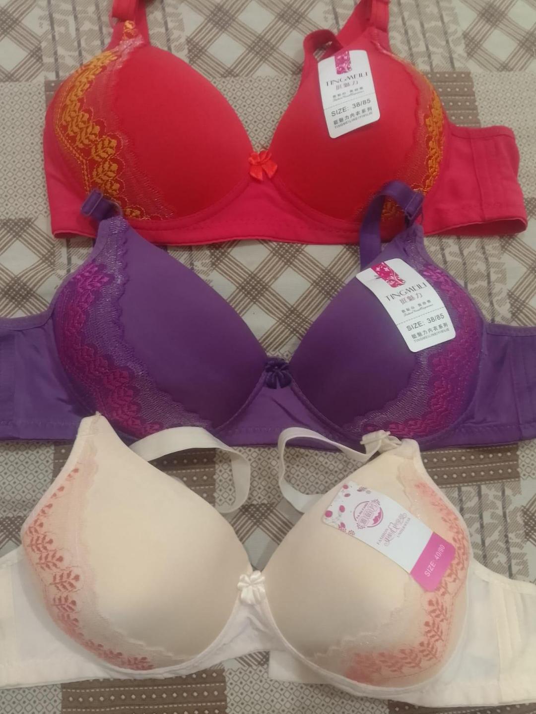 Silk Embroidered Fancy Padded Bra