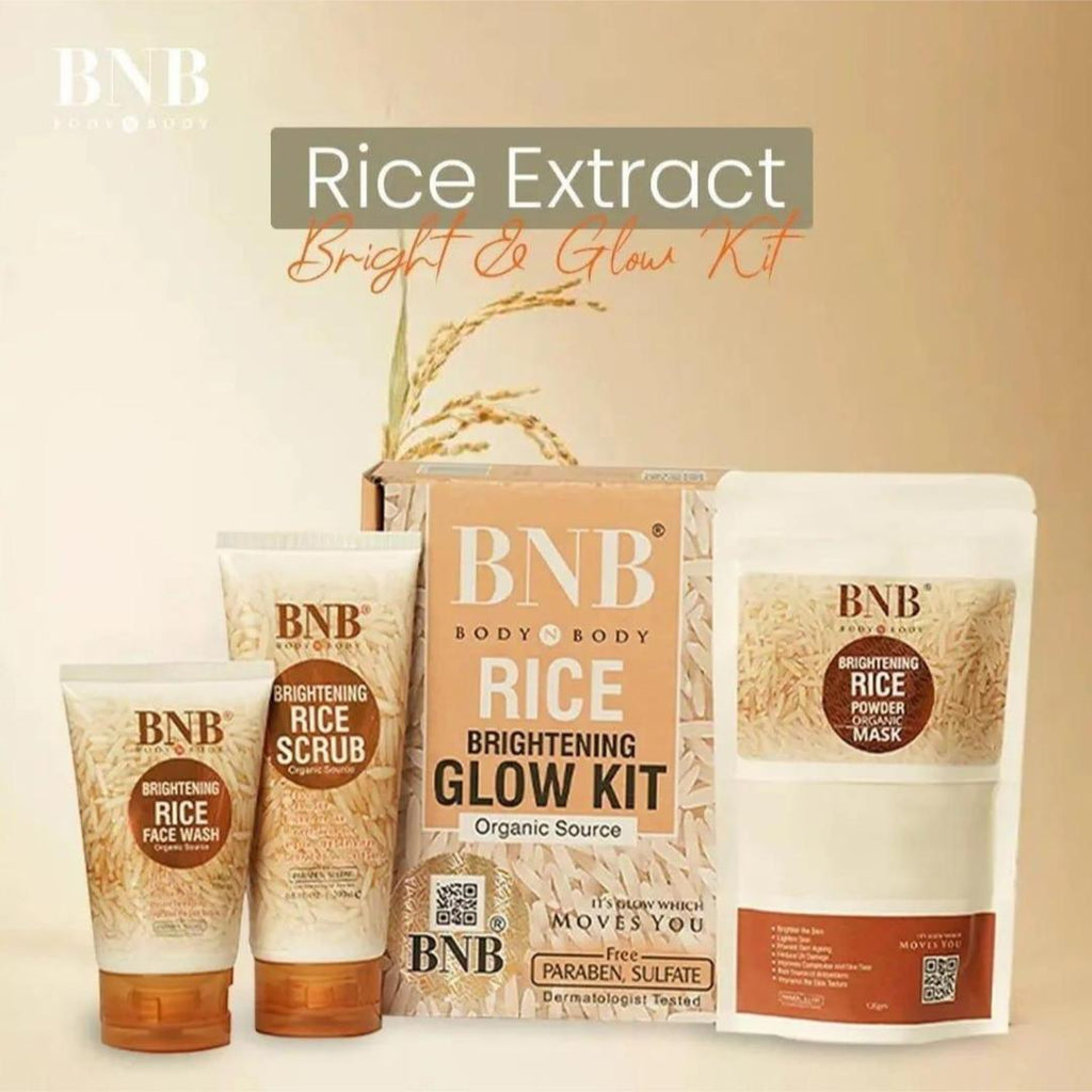 BnB Brightening Rice Facial Kit