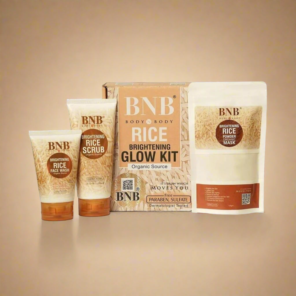 BnB Brightening Rice Facial Kit