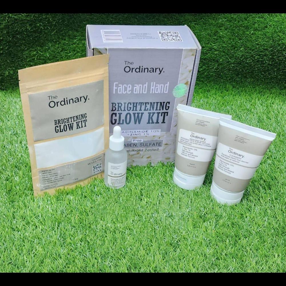 The Ordinary Brightening Glow Kit – Pack of 4 | Dark Spot & Hyperpigmentation Treatment