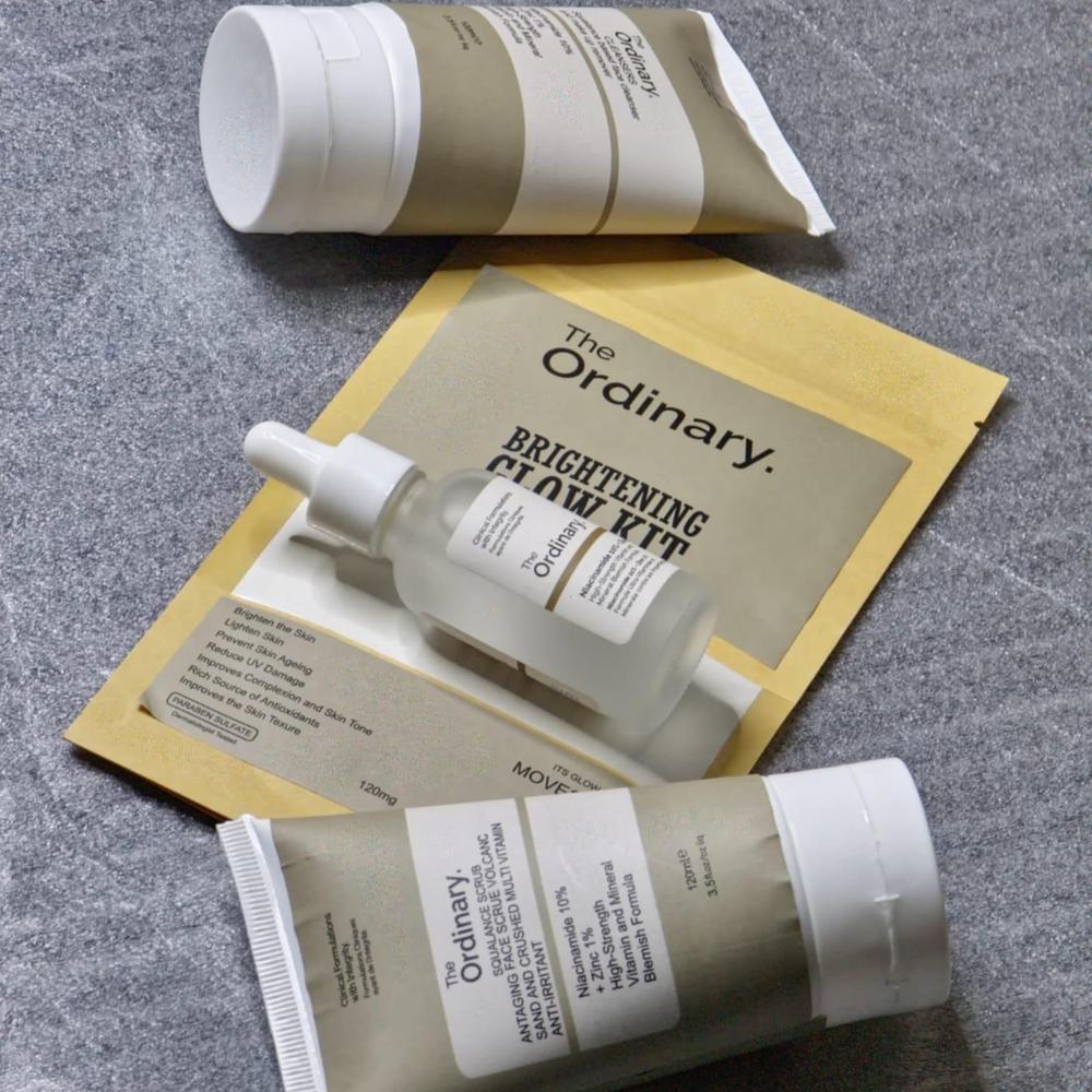 The Ordinary Brightening Glow Kit – Pack of 4 | Dark Spot & Hyperpigmentation Treatment