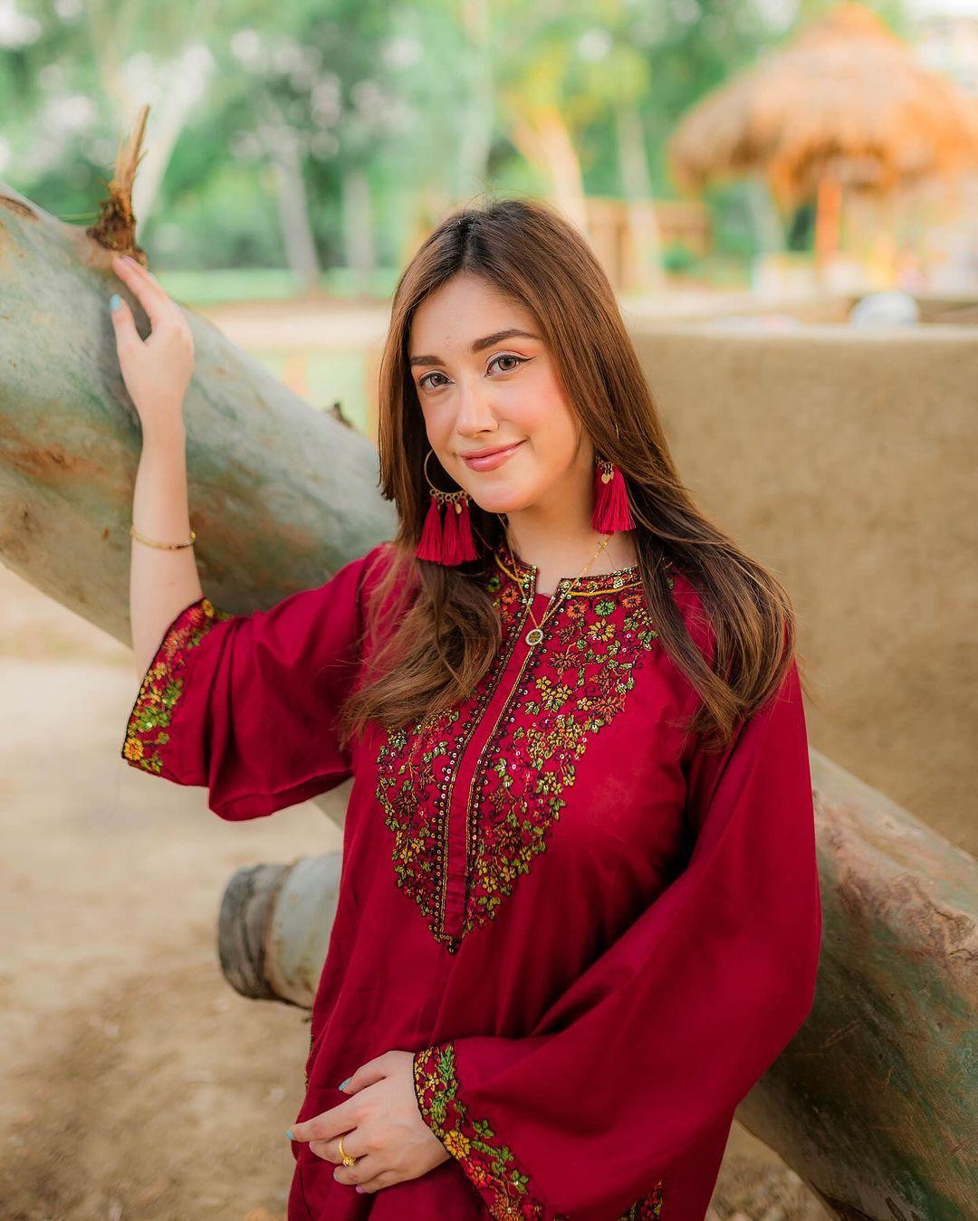 Embroidered Linen Shirt and Trouser Set