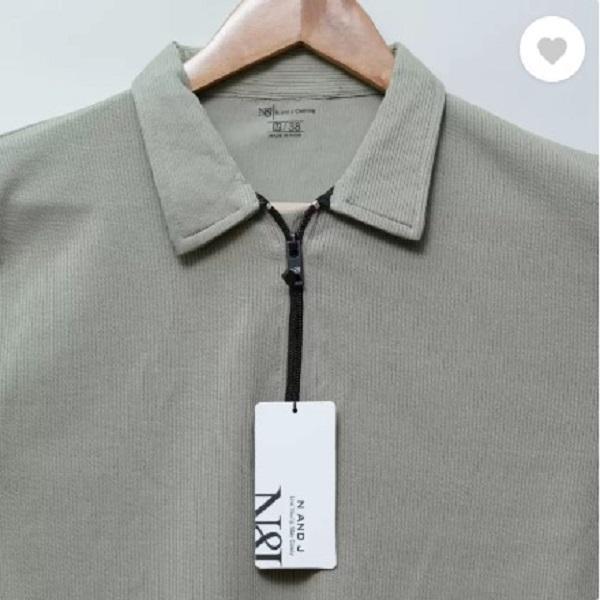 Men's Cotton Plain Polo T-Shirt