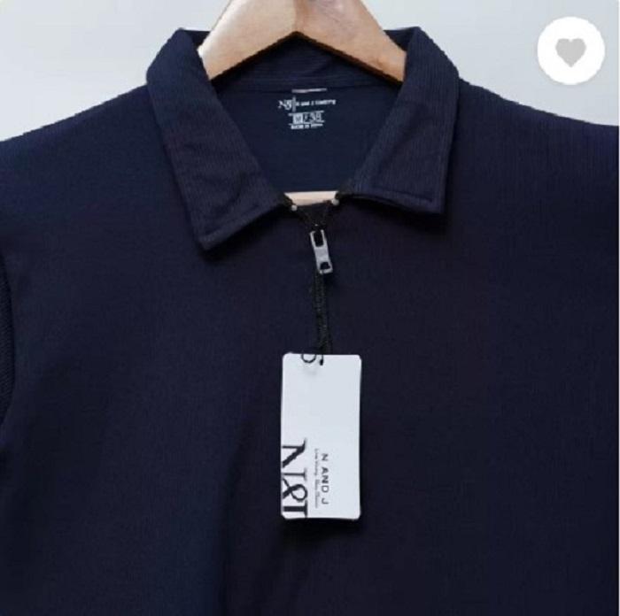Men's Cotton Plain Polo T-Shirt
