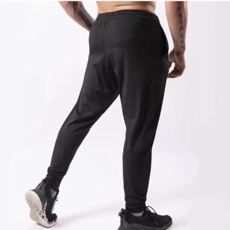 Men’s Polyester Printed Track Suit – 2 Pcs White Activewear Set