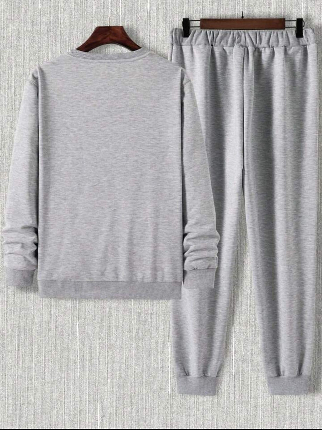 2 Pcs Unisex Dri-Fit Printed Sweatshirt & Track Suit