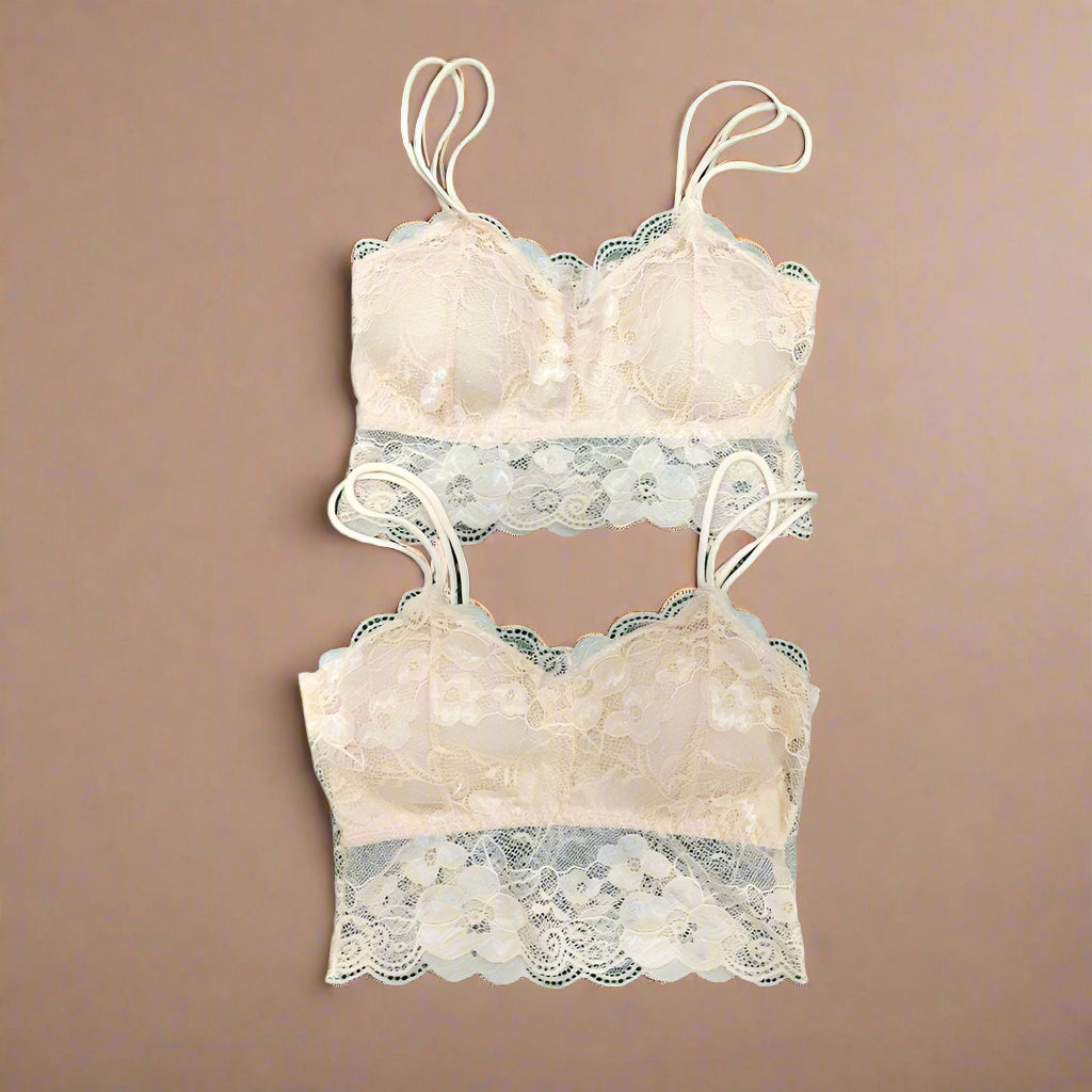 Women's Net Cotton Lace Camisole
