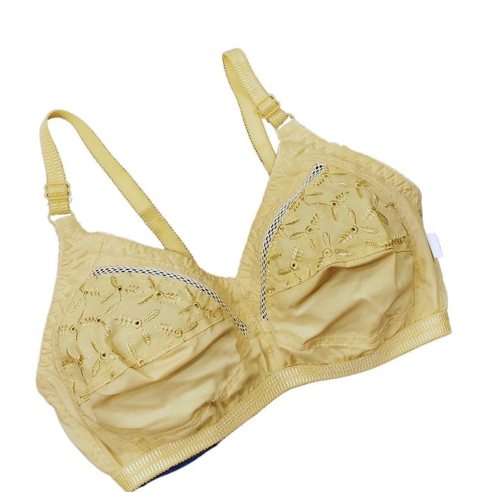 Cotton Embroidered Bras – Pack of 2