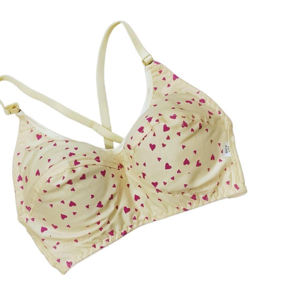 Cotton Embroidered Bras – Pack of 2
