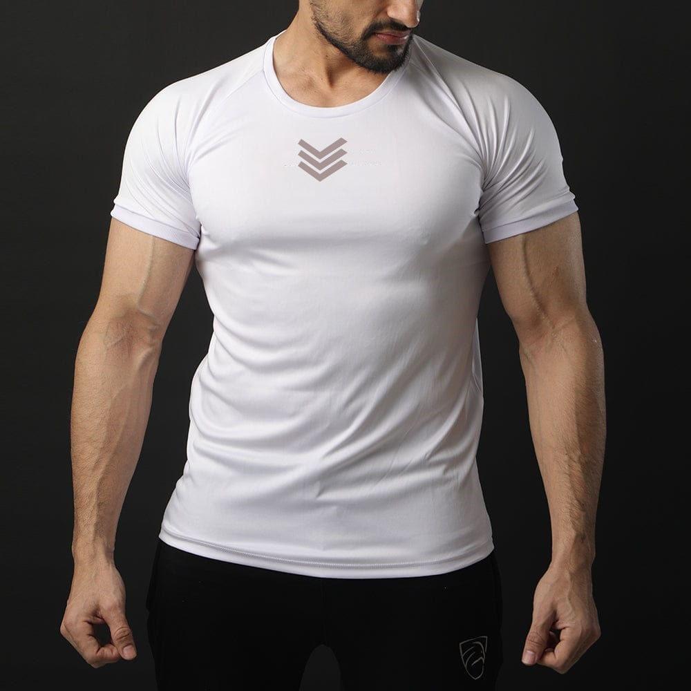 Men's Dry-Fit Plain Round Neck T-Shirt