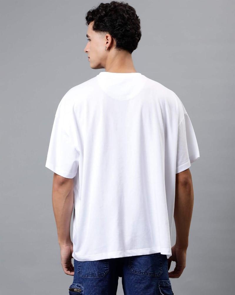 Men's Jersey Plain Premium White T-Shirt