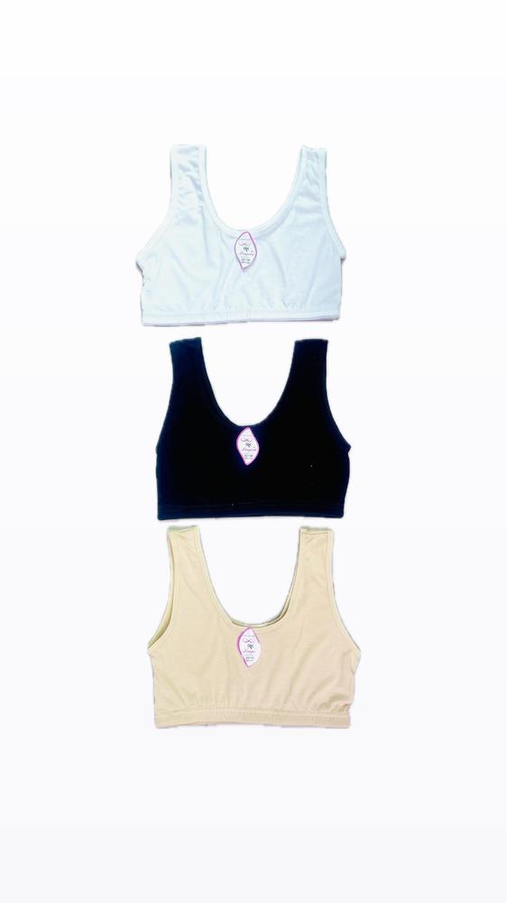 Cotton Non-Padded Bra – Pack of 3