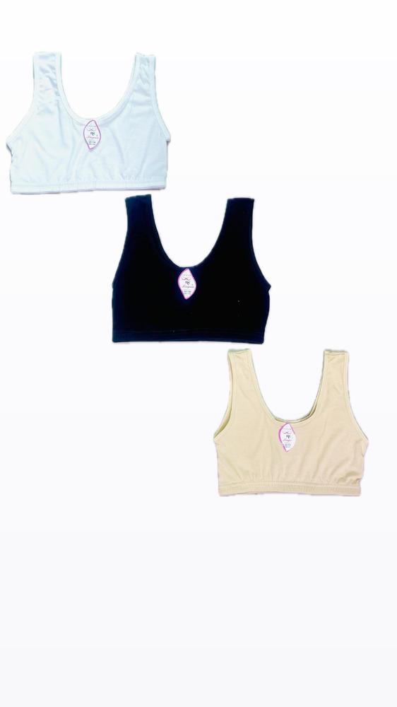 Cotton Non-Padded Bra – Pack of 3