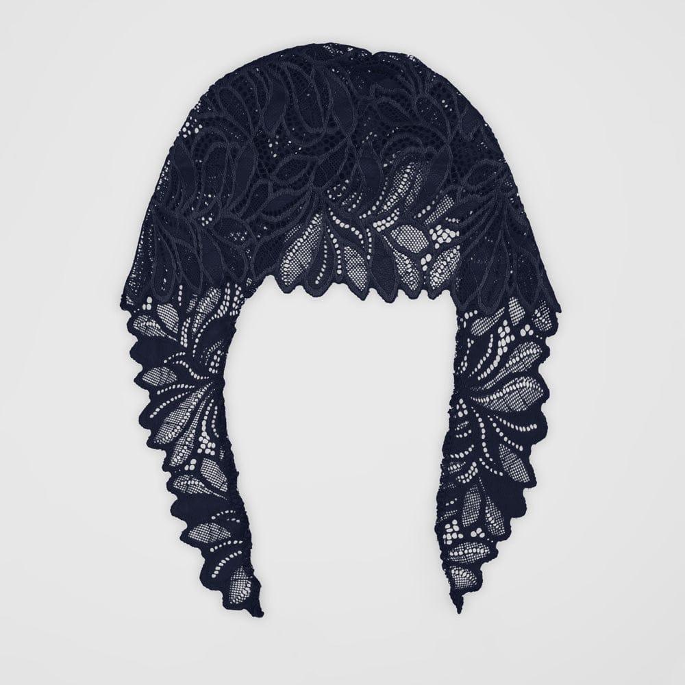 Black Net Hijab Cap – Lightweight Underscarf for Secure Fit