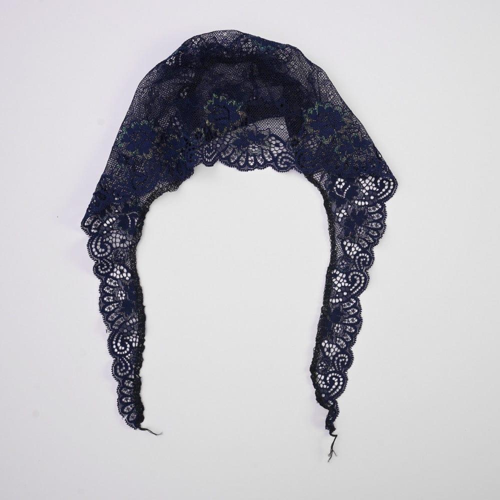 Black Net Hijab Cap – Lightweight Underscarf for Secure Fit
