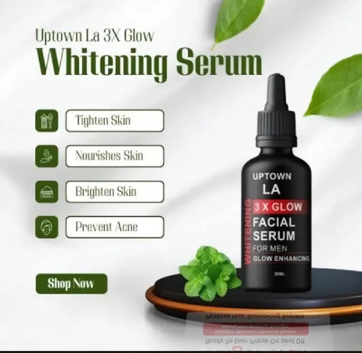 Uptown La 3x Glow Serum | Skin Brightening & Radiance