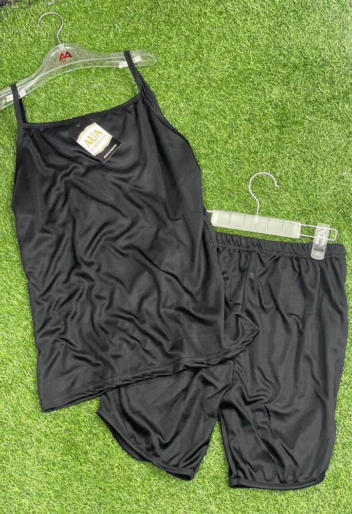 Silk Plain Lightweight Camisole Set
