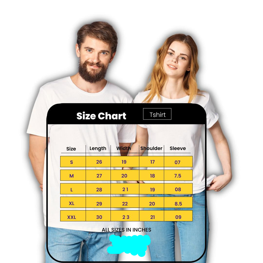 Unisex Stitched Cotton Printed Graphic T-Shirt