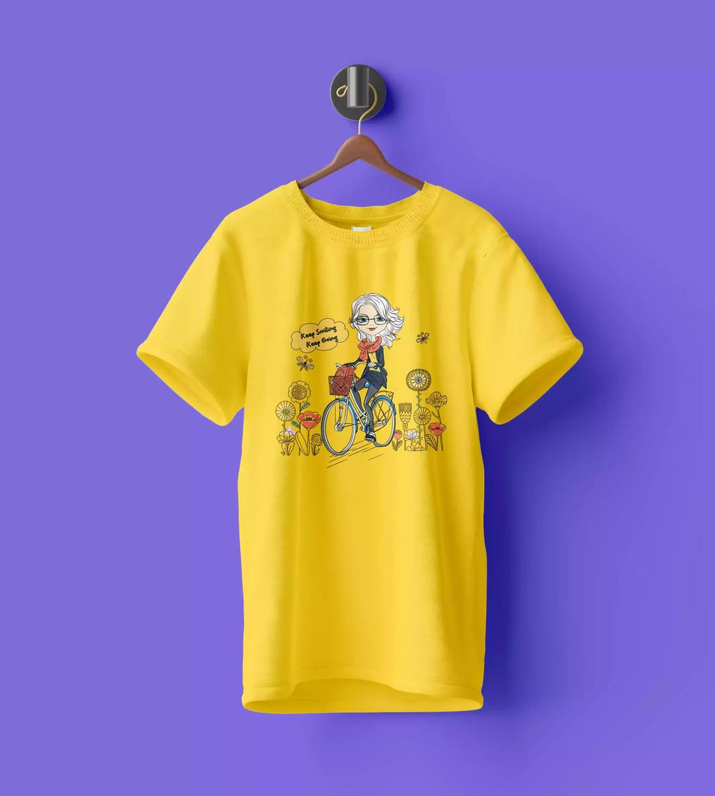 Women's Cotton Printed Graphic T-Shirt