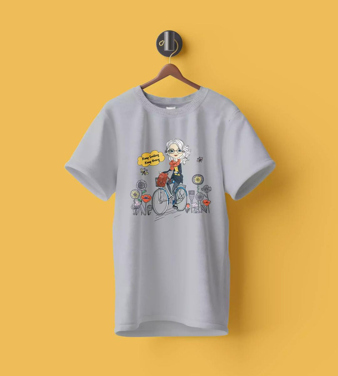Women's Cotton Printed Graphic T-Shirt