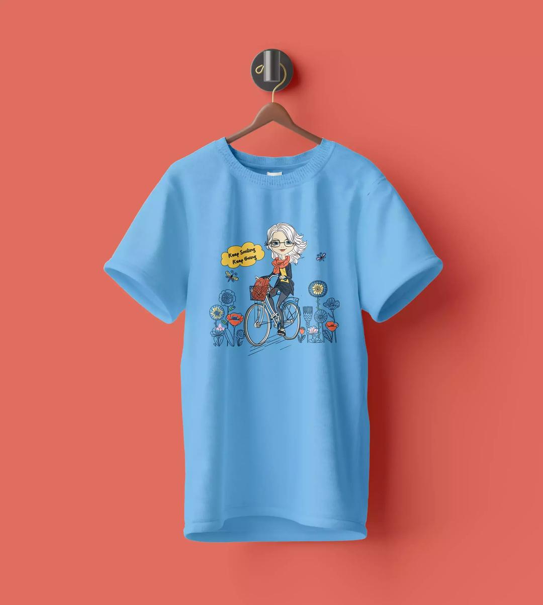 Women's Cotton Printed Graphic T-Shirt