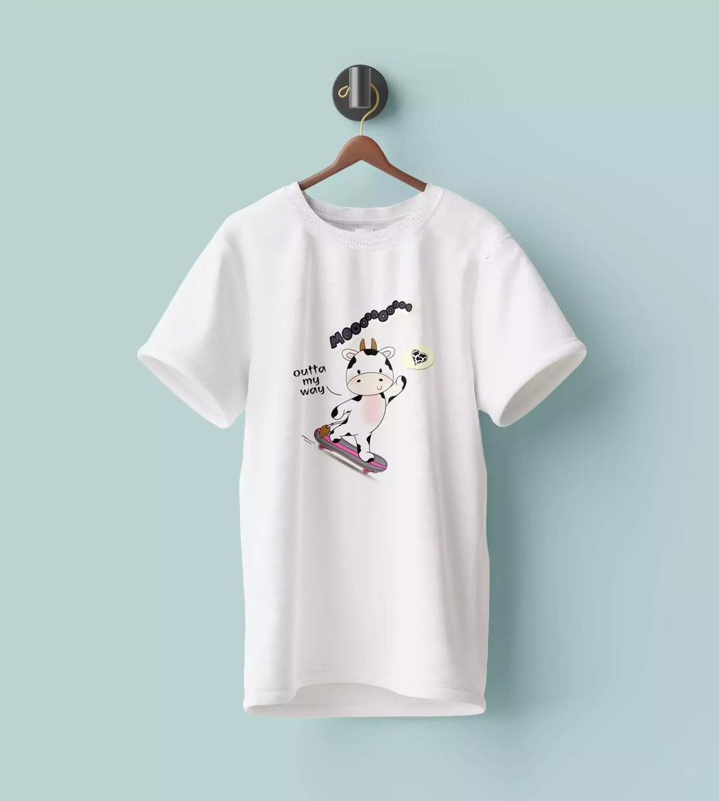 Women's Cotton Printed Graphic T-Shirt