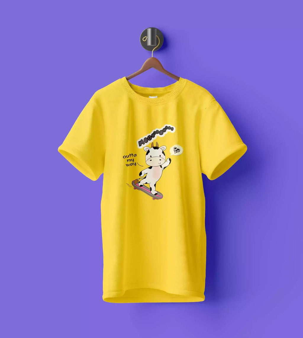 Women's Cotton Printed Graphic T-Shirt