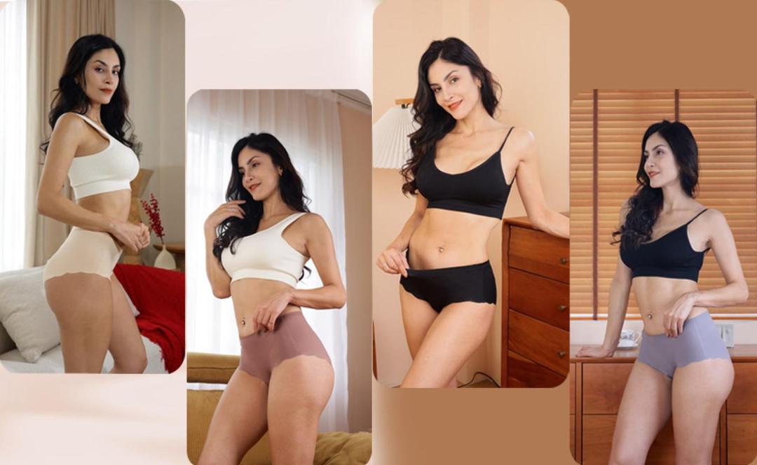 Ice Silk High Waist Panties for Women – Pack of 3 | Comfortable & Breathable