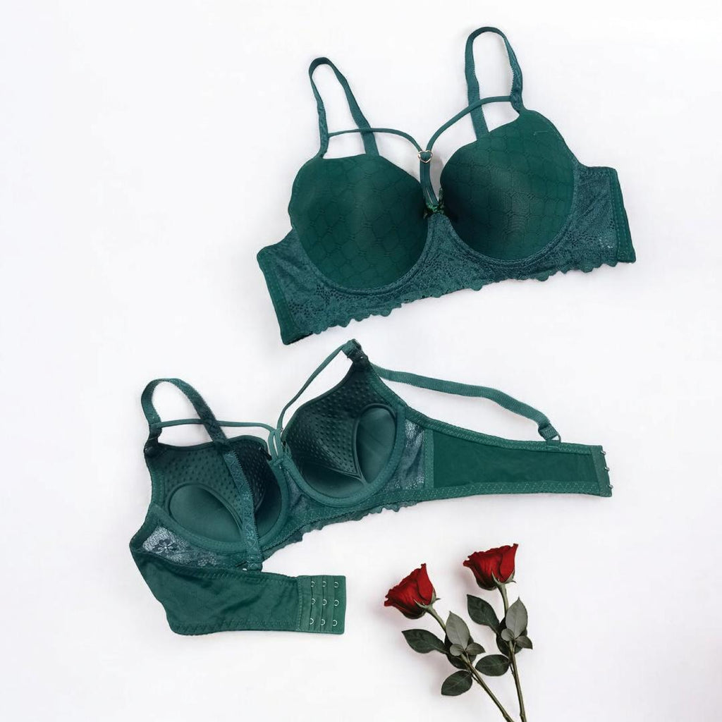 Multicolor Silk Padded Bra – Comfortable & Lightweight Everyday Lingerie