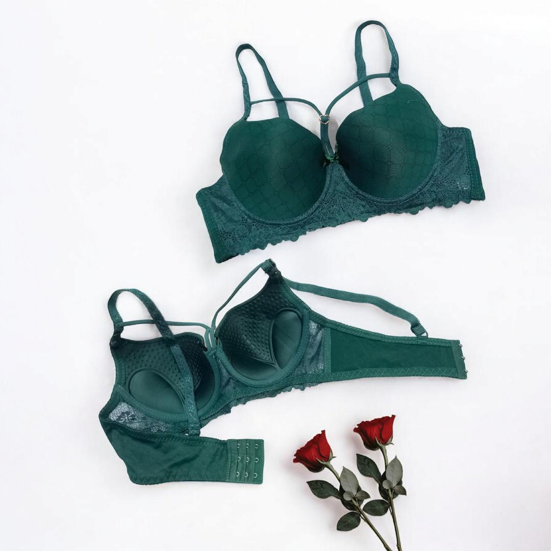 Multicolor Silk Padded Bra – Comfortable & Lightweight Everyday Lingerie