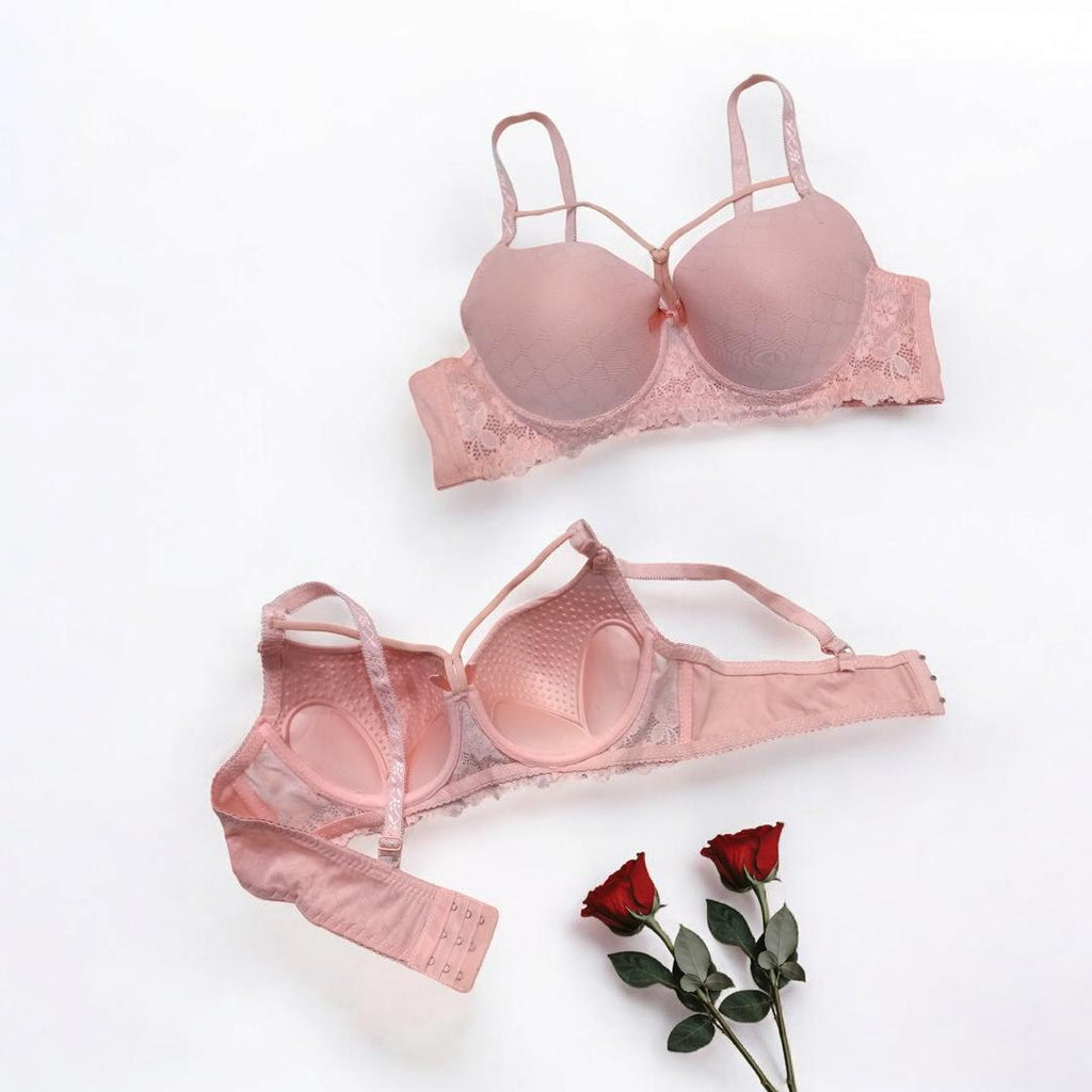 Multicolor Silk Padded Bra – Comfortable & Lightweight Everyday Lingerie